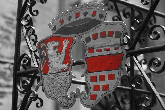 Free download Coat Of Arms Metal Symbol Middle free photo template to be edited with GIMP online image editor