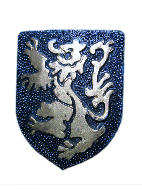 Free download Coat Of Arms Shield Lion -  free illustration to be edited with GIMP free online image editor