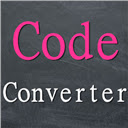 Code format converter online  screen for extension Chrome web store in OffiDocs Chromium