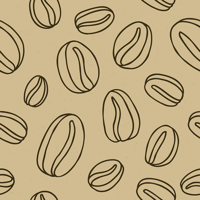 Free download Coffee Beans Pattern - Free vector graphic on Pixabay free illustration to be edited with GIMP free online image editor