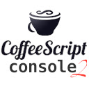 CoffeeScript Console 3  screen for extension Chrome web store in OffiDocs Chromium