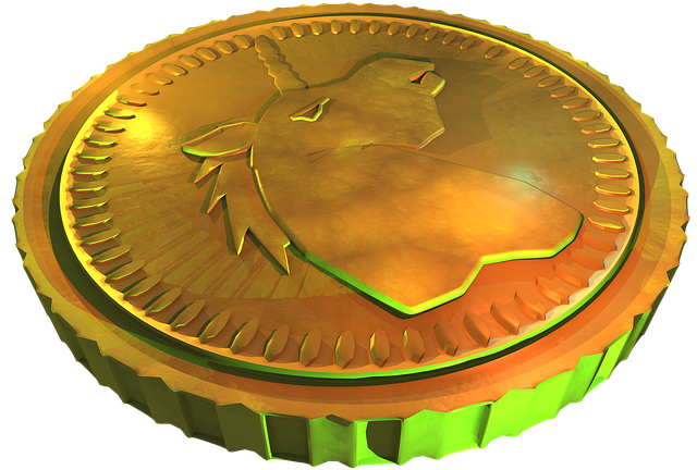 Free download Coin Unicorn Treasure -  free illustration to be edited with GIMP free online image editor