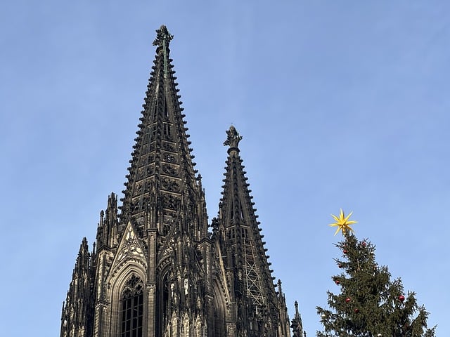 Free download cologne cathedral christmas free picture to be edited with GIMP free online image editor