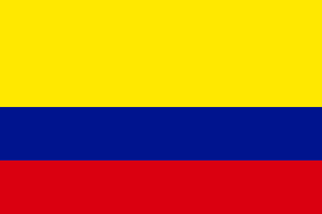 Free download Colombia Flag National - Free vector graphic on Pixabay free illustration to be edited with GIMP free online image editor