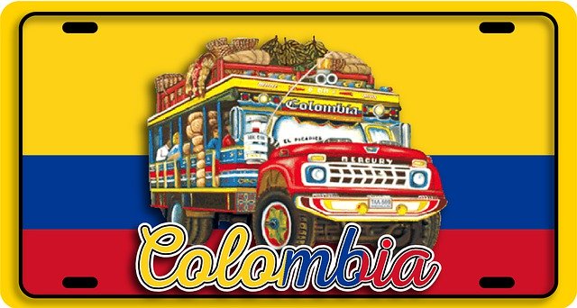 Free download Colombia My Land -  free illustration to be edited with GIMP free online image editor