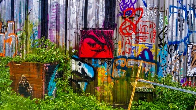 Free download Colorful Street Art -  free photo or picture to be edited with GIMP online image editor