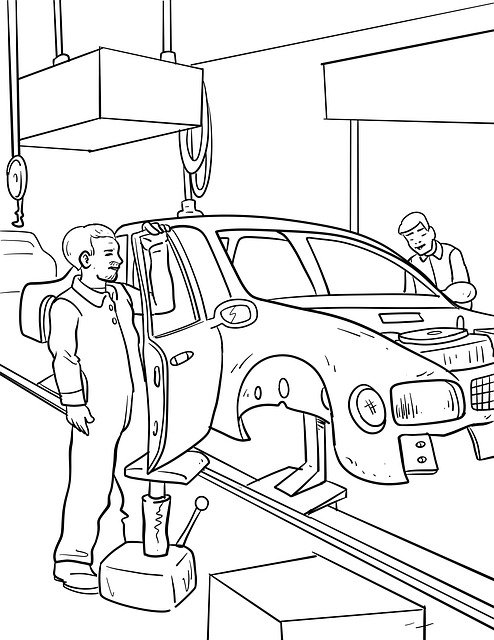 Free download Coloring Pages Auto -  free illustration to be edited with GIMP free online image editor