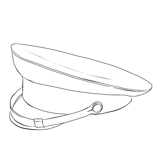 Free download Coloring Peaked Cap Vector -  free illustration to be edited with GIMP free online image editor