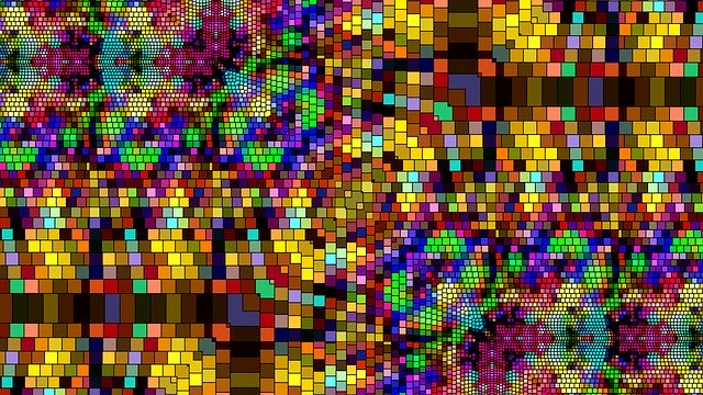 Free download Color Mosaic Background -  free illustration to be edited with GIMP free online image editor