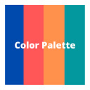 Color Palette  screen for extension Chrome web store in OffiDocs Chromium