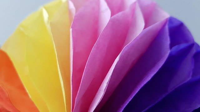 Free download Color Rainbow Origami -  free photo or picture to be edited with GIMP online image editor