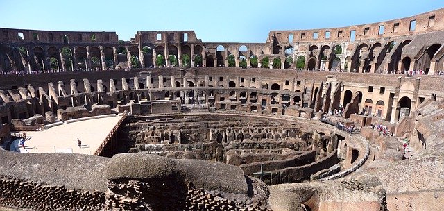 Free download Colosseum Rome Architecture -  free free photo or picture to be edited with GIMP online image editor