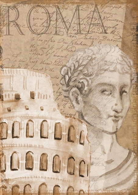 Free download Colosseum Rome Caesar -  free illustration to be edited with GIMP free online image editor