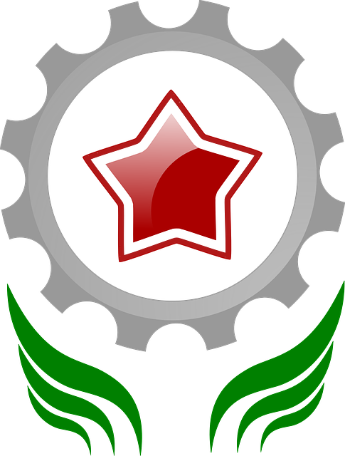 Free download Communism Star Cogwheel - Free vector graphic on Pixabay free illustration to be edited with GIMP free online image editor