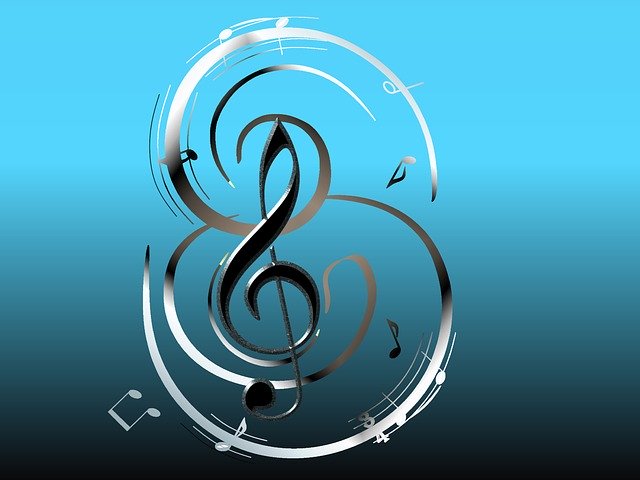 Free download Composing Graphic Treble Clef -  free illustration to be edited with GIMP free online image editor