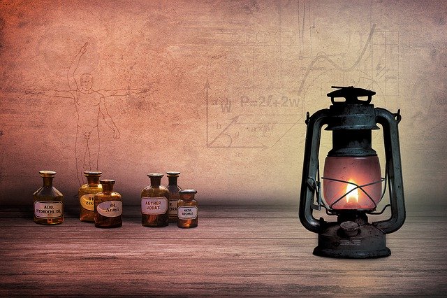 Free download Composing Oil Lamp Alchemist -  free photo or picture to be edited with GIMP online image editor