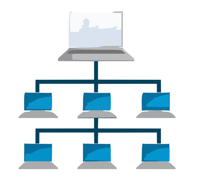 Free download Computer Network Tiered - Free vector graphic on Pixabay free illustration to be edited with GIMP free online image editor