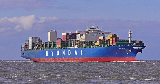 Free download Container Freighter Korean North -  free photo or picture to be edited with GIMP online image editor