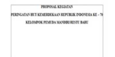 Contoh Proposal Pengajuan B By OffiDocs For