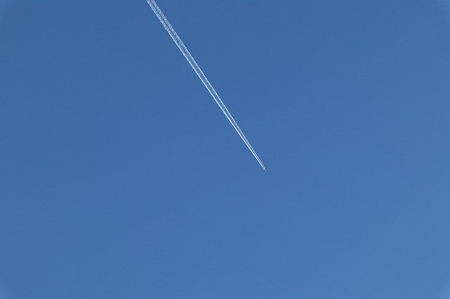 Contrail Plane Airplane