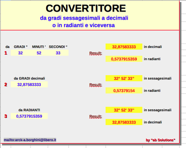 Безкоштовно завантажити Convertore da gradi sessagesimali a десяткові шаблони DOC, XLS або PPT, які можна безкоштовно редагувати за допомогою LibreOffice онлайн або OpenOffice Desktop онлайн