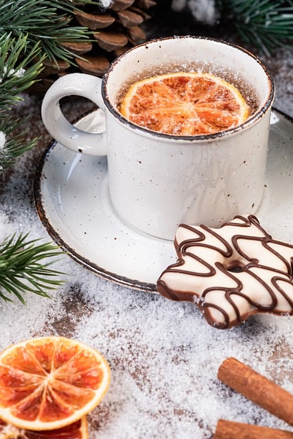 Free download cookie tea winter drink orange free picture to be edited with GIMP free online image editor