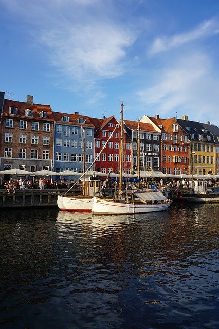 Free download Copenhagen Bay Harbour -  free photo or picture to be edited with GIMP online image editor