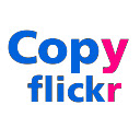 CopyFlickr  screen for extension Chrome web store in OffiDocs Chromium