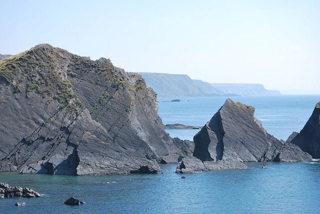 Скачайте бесплатно Cornwall Cliffs - бесплатную фотографию или картинку для редактирования с помощью онлайн-редактора изображений GIMP