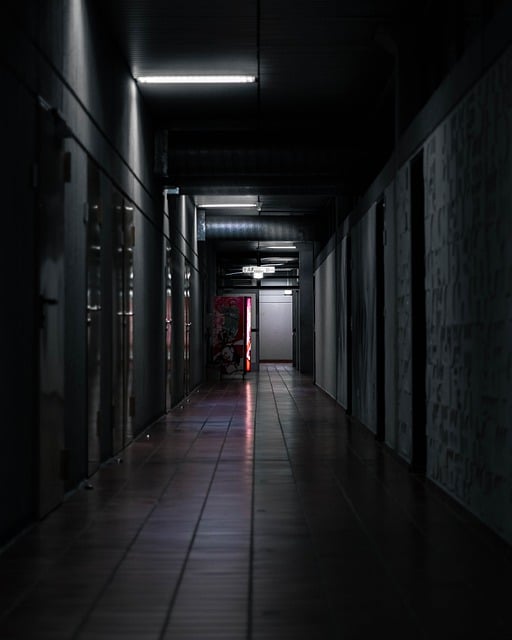 Free download corridor hallway grim architecture free picture to be edited with GIMP free online image editor