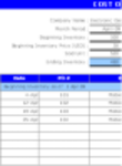 Free download Cost of Goods Sold Calculator DOC, XLS or PPT template free to be edited with LibreOffice online or OpenOffice Desktop online