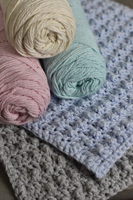 Free download Cotton Crochet Washcloth -  free photo or picture to be edited with GIMP online image editor