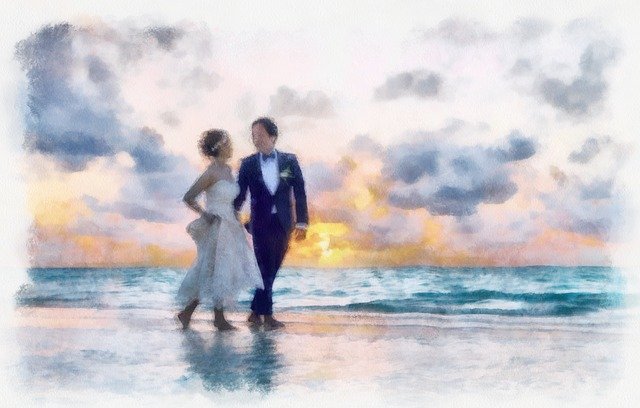 Free download Couple Love Wedding -  free illustration to be edited with GIMP free online image editor