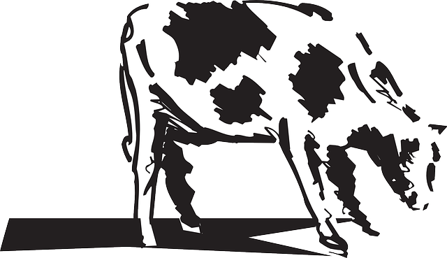 Free download Cow Grazing Livestock - Free vector graphic on Pixabay free illustration to be edited with GIMP free online image editor