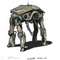 Free download Crab Droid Concept Art free photo or picture to be edited with GIMP online image editor