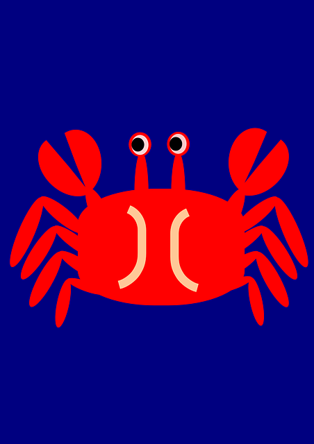 Free download Crab Sea Animal - Free vector graphic on Pixabay free illustration to be edited with GIMP free online image editor