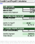 Free download Credit Card Payoff Calculator DOC, XLS or PPT template free to be edited with LibreOffice online or OpenOffice Desktop online