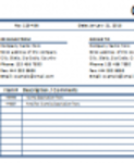 Free download Credit Memorandum/Memo Invoice Microsoft Word, Excel or Powerpoint template free to be edited with LibreOffice online or OpenOffice Desktop online