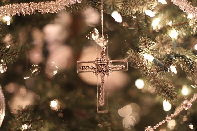 Descarga gratuita Cross Ornament Christmas: foto o imagen gratuita para editar con el editor de imágenes en línea GIMP