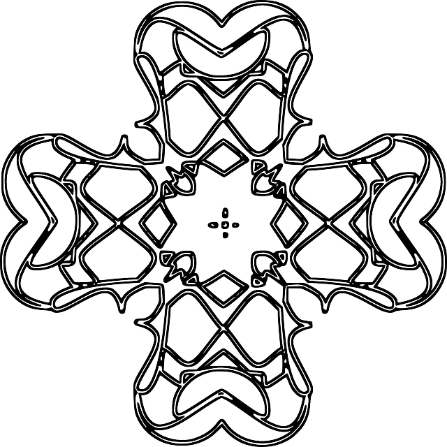 Free download Cross Rounded Symbol - Free vector graphic on Pixabay free illustration to be edited with GIMP free online image editor