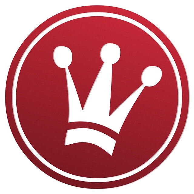 Free download Crown Symbol Label -  free illustration to be edited with GIMP free online image editor