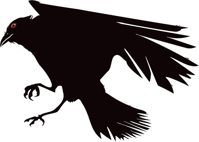 Free download Crow Raven Bird - Free vector graphic on Pixabay free illustration to be edited with GIMP free online image editor