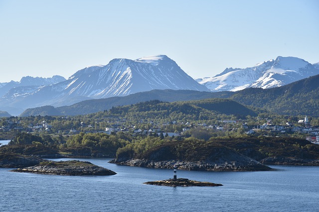 Free download cruise mountains snow fjord free picture to be edited with GIMP free online image editor