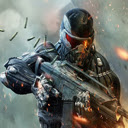 Crysis Super Human Shooter Gaming Theme  screen for extension Chrome web store in OffiDocs Chromium