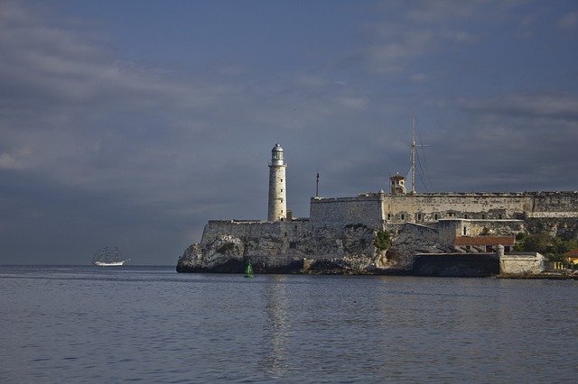 Free download Cuba Havana Lighthouse -  free photo or picture to be edited with GIMP online image editor