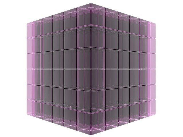 Free download Cube Glass Brick -  free illustration to be edited with GIMP free online image editor