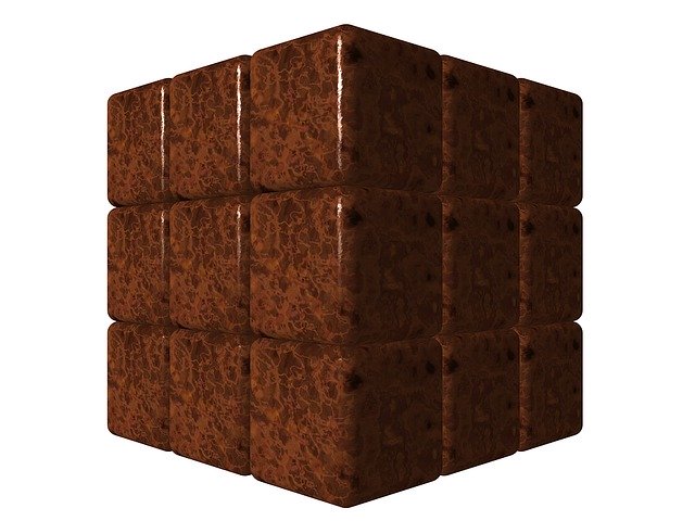 Free download Cube Wood Block -  free illustration to be edited with GIMP free online image editor