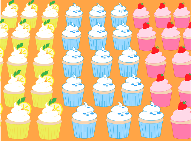 Free download Cupcakes Rich Colorful - Free vector graphic on Pixabay free illustration to be edited with GIMP free online image editor