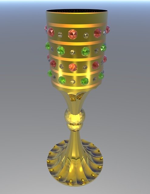 Free download Cup Goblet Jewels -  free illustration to be edited with GIMP free online image editor