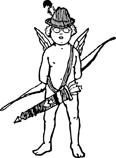 Free download Cupid Boy Arrow - Free vector graphic on Pixabay free illustration to be edited with GIMP free online image editor